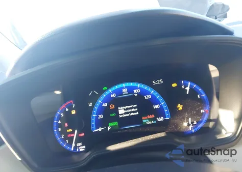 2021 Toyota Corolla Hybrid Le z USA, uszkodzony, nr VIN JTDEAMDE0MJ032382